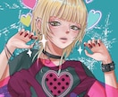 女の子のイラスト・アイコン描きます 可愛いだけじゃない、少し毒気のあるイラストをお届け! イメージ2
