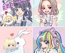 SNSアイコン描きます 御要望に合わせて色んなテイストで描きます イメージ4