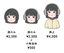ゆるくてポップな似顔絵描きます SNSで使いやすい♪ リアル過ぎずゆるい似顔絵イラスト イメージ2