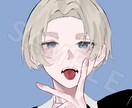 アンニュイで透明感ある厚塗りSNSアイコン描きます 透明感とアンニュイな雰囲気であなたの理想通りに仕上げます！ イメージ3