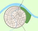 現役地理学科が創作の架空地図、作ります 地図によって読者により世界観を理解していただきましょう イメージ3