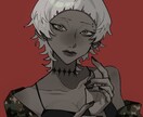 SNSアイコン始めイラスト全般お描きします 人目を引くかっこいいイラストお描きします。 イメージ1
