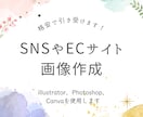 インスタやECサイトの画像などつくります SNS用の画像やECサイトの画像制作を格安で承ります！ イメージ1