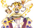 ポップで目を引くミニキャライラストを制作します SNS・配信・グッズに映える！あなただけのポップな一枚を。 イメージ4