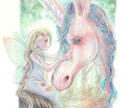 占い・サロン向け癒しの色鉛筆画を描きます 占い・スピリチュアル系の方へ癒しの色鉛筆画(原画配送可) イメージ2