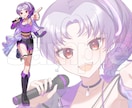 商用・二次・キャラデザ込み！　立ち絵制作いたします 衣装や表情にもこだわり、活動に長く使えるものをお届けします イメージ5