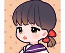 1500円でかわいいSNSアイコン制作いたします 最短即日！可愛いデフォルメのイラストアイコンお届けします！ イメージ1