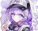 アイコンます 女の子だけ，個人用アイコン、柔らかい雰囲気のイラスト作成 イメージ3