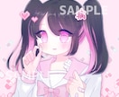 ゆめかわいいアイコンをお描きします SNS等に！可愛い系やデフォルメのアイコンをお求めの方 イメージ1