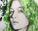 アート似顔絵☆参考画像みたいな似顔絵描きます 全てアート作品です。時間をかけて、１週間に1枚限定です。 イメージ2