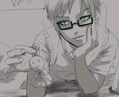 ダークで物語性のある個性全開なイラストお描きします YouTubeサムネ、歌ってみた、ボカロMV用等に♪ イメージ1