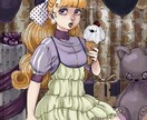SNSアイコン制作いたします 自分だけのかわいい個性的なイラスト作成します イメージ4