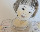 水彩画で似顔絵描きます お子さんの似顔絵やアイコン用の似顔絵描きます イメージ6