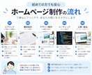 事業の魅力が伝わるホームページを制作します 個人事業主・小規模事業者様へ、構成から公開まで丁寧に対応 イメージ3