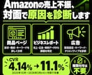 Amazonの売上不振、対面で原因を診断します 現役運用者が画面共有で診断、改善策までご提案 イメージ1
