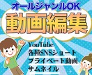YouTube等★動画編集承ります オールジャンルOK！丁寧に動画を仕上げます イメージ1