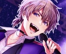 キラキラ︎︎でかっこかわいいイラスト制作致します 商用利用◎男女キャラ幅広く対応します♪ イメージ2