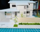 建築白模型製作します 外観や間取りなどを立体的に確認されたい方はご活用ください♪ イメージ2