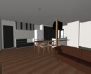 住宅の間取り・パースを作成します パース、3Dcadも同時に作成いたします イメージ2