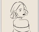 シンプルルな似顔絵を描きます お写真を元に似顔絵イラストをお描きします！ イメージ6