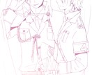 キャラクタ作成・一枚絵描きます webのみ・印刷仕様でないものはこちら イメージ1