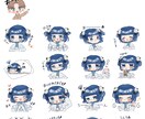 表情豊かなミニキャラのスタンプ作成します 貴方の素敵なLINE・Twith用スタンプ作り全力サポート！ イメージ10