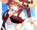 アニメ塗りのかわいいイラストを描きます 活動者様にオススメ！動画や配信のサムネイルにいかがですか？ イメージ3