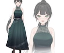 立ち絵、キャラクターデザインの作成をいたします Vtuber、立ち絵、IRIAM、ゲーム用などに使えます！ イメージ8