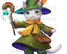 動物キャラクターのデザインします ファンタジー世界感の動物の厚塗りキャラクターイラスト イメージ7