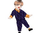 アイコンや動画用のイラストを制作します アイコンやヘッダーなどに使えるカラーイラスト イメージ5