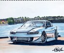あなたの愛車のイラストを描きます 車仲間へのプレゼントや愛車への思い出に！ イメージ7