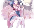 用途に合わせたイラスト作成します 1から可愛い立ち絵キャラデザもご相談承ります♡ イメージ4