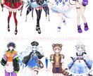 可愛いイラストやVTuber立ち絵★一枚絵描きます お気軽にご相談ください★スピード納品心がけております！ イメージ2