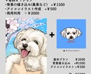 ペット似顔絵作成します 【モニター価格】大切なペットの魅力をやさしく丁寧に描きます イメージ3