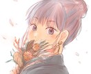 かわいいアイコンイラスト作成します かわいい女の子、男の子任せてください！ イメージ1