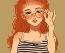 SNSのアイコン用のイラストや似顔絵を描きます 厚塗りやシンプルなものなど色々な絵柄に対応してます！ イメージ3