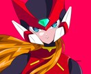 ロックマン風のキャラクターイラスト、描きます 自分だけのメカキャラクターを手に入れよう！ イメージ1