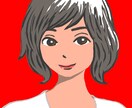 写真　→　ベタ塗り風の似顔絵イラスト作ります 各種ＳＮＳのアイコンなどにどうぞ イメージ3