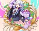 キャラクターのイラストを制作します 創作キャラ・観賞用・SNS掲載などで一枚絵が必要な方へ イメージ7