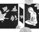ダークで幻想的な人物絵を描きます 不穏で美しい、異形の世界を一枚に イメージ6