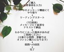 テキスト：生きやすくなる種の発見のお手伝いをします ◎文字数制限なし：人生の流れと本質を見つけるリーディング イメージ2