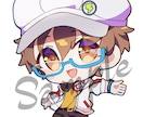 SDキャラ・ミニキャラ・スタンプイラスト承ります かわいいアニメ系絵でグッズやサムネなどに イメージ4