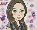 あたたかくて可愛い似顔絵【色紙納品】描きます 匿名配送なので安心に利用していただけます。 イメージ9