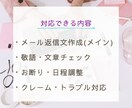 お試し1通 ｜メール返信文作成・添削します 印象アップ・失礼防止！丁寧に作成 イメージ3