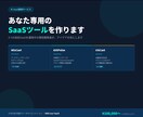 SaaS開発を代行します 自社で3つのSaaS運用現役開発者。 金のなる木を育てます イメージ4