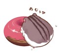 SNSアイコン等のイラスト製作をします 可愛いくてゆるふわもちっ！な絵が得意です イメージ4