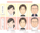 ビジネスで好感度抜群✨温かみのある似顔絵描きます 農家さんや自営業の方はもちろん、起業・開業・大歓迎✨ イメージ4