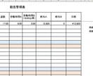 【派遣／アルバイト／事業主さん必見】エクセルで簡単に！給与計算表　勤怠管理 イメージ2