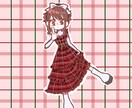 夢絵、版権も◎ポップな絵柄のイラスト描きます ポーズや服装の指定も可能です☆ イメージ2