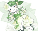 あなたの誕生花を擬人化します プレゼントやSNSのアイコンに！【印刷対応】 イメージ2
